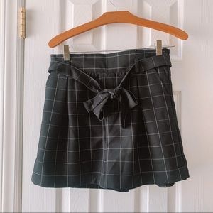 Forever 21 High Waisted Paper Bag Style Shorts